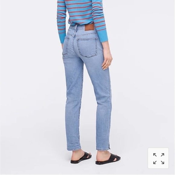 J.Crew vintage straight jean in pale pool wash - Picture 3 of 7